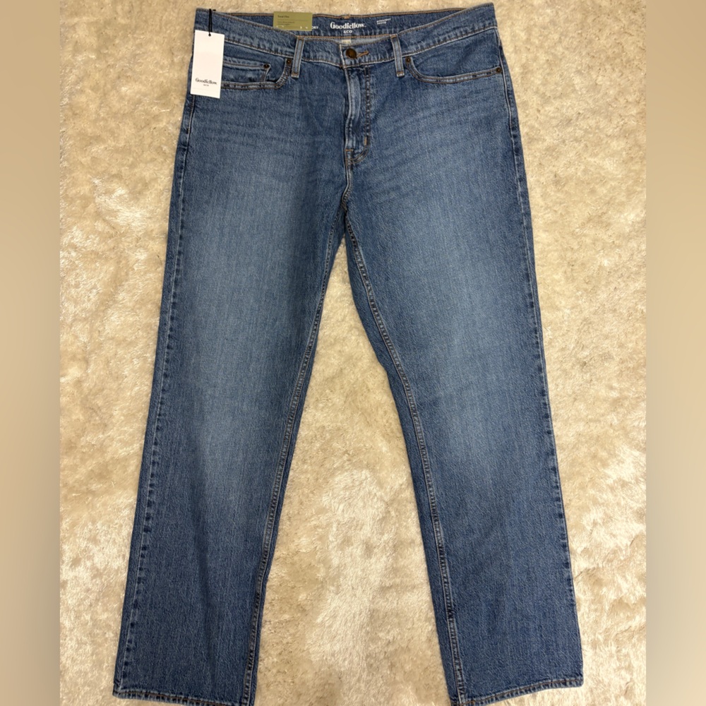 Goodfellow NWT Men's Total Flex Straight Jeans 38/32